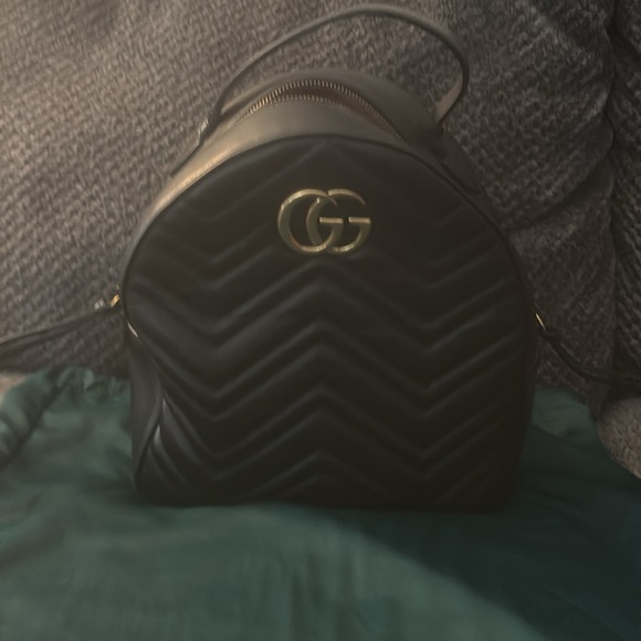 Gucci Leather Back Pack Purse - Picture 3 of 7